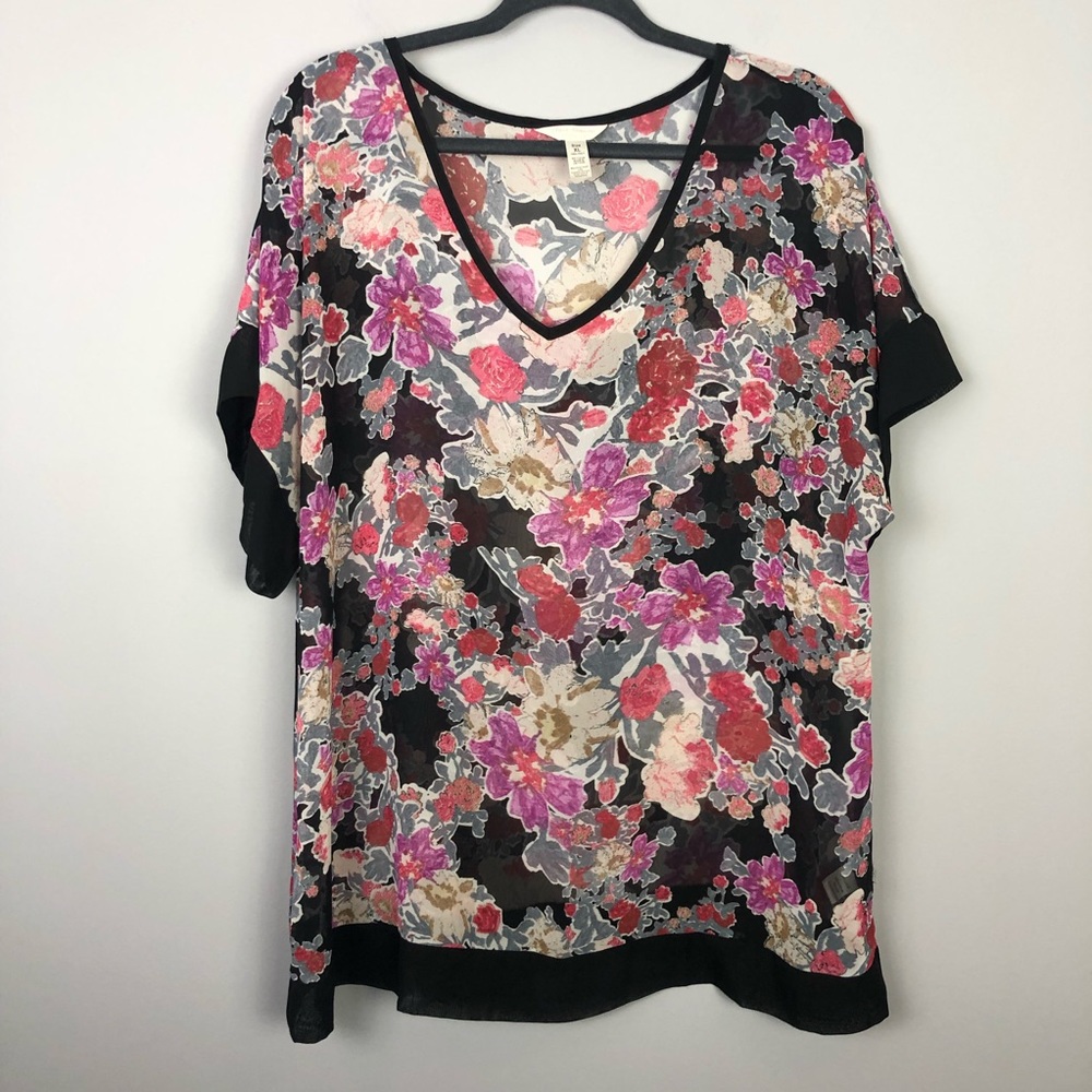 Three Seasons Floral Maternity Top
